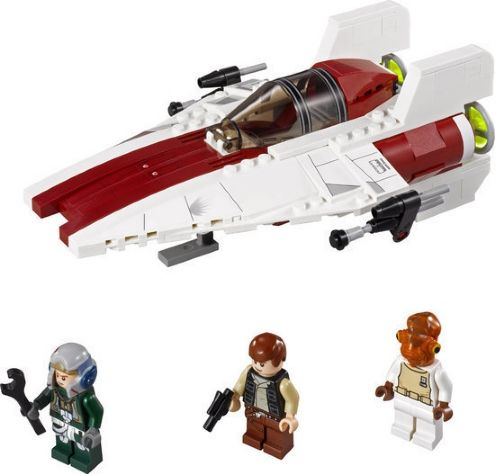 Display for LEGO Star Wars A-wing Starfighter 75003