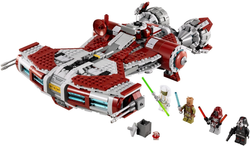 Display for LEGO Star Wars Jedi Defender-class Cruiser 75025