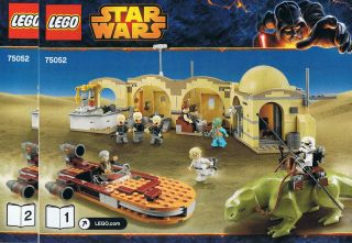 Instructions for LEGO (Instructions) for Set 75052 Mos Eisley Cantina  75052-1