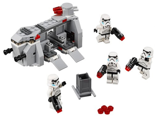 Display for LEGO Star Wars Imperial Troop Transport 75078