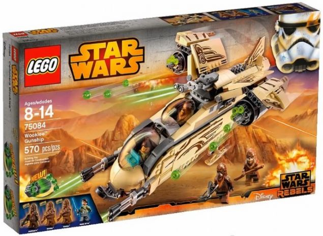 Box art for LEGO Star Wars Wookiee Gunship 75084