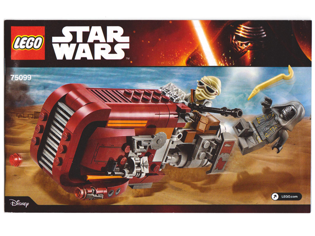 Instructions for LEGO (Instructions) for Set 75099 Rey's Speeder  75099-1