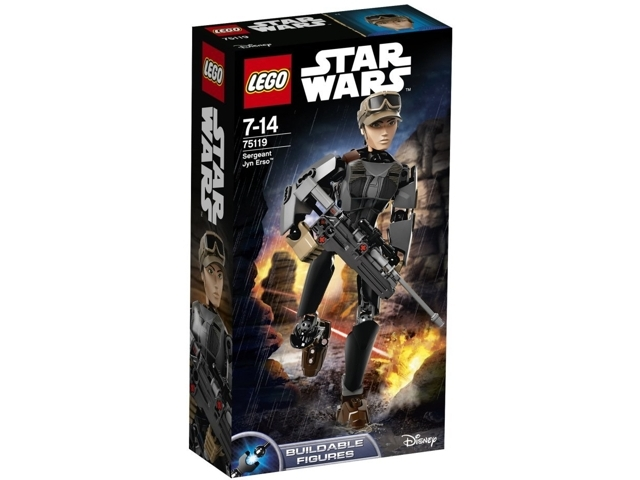 Box art for LEGO Star Wars Sergeant Jyn Erso 75119