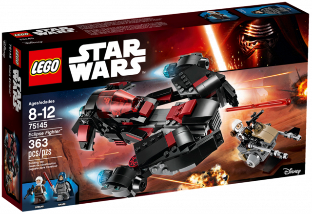 Box art for LEGO Star Wars Eclipse Fighter 75145