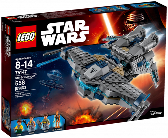 Box art for LEGO Star Wars StarScavenger 75147