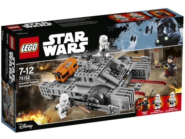 Box art for LEGO Star Wars Imperial Assault Hovertank 75152