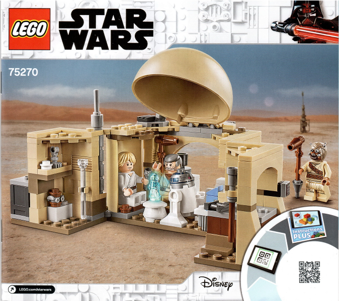 Instructions for LEGO (Instructions) for Set 75270 Obi-Wan's Hut  75270-1