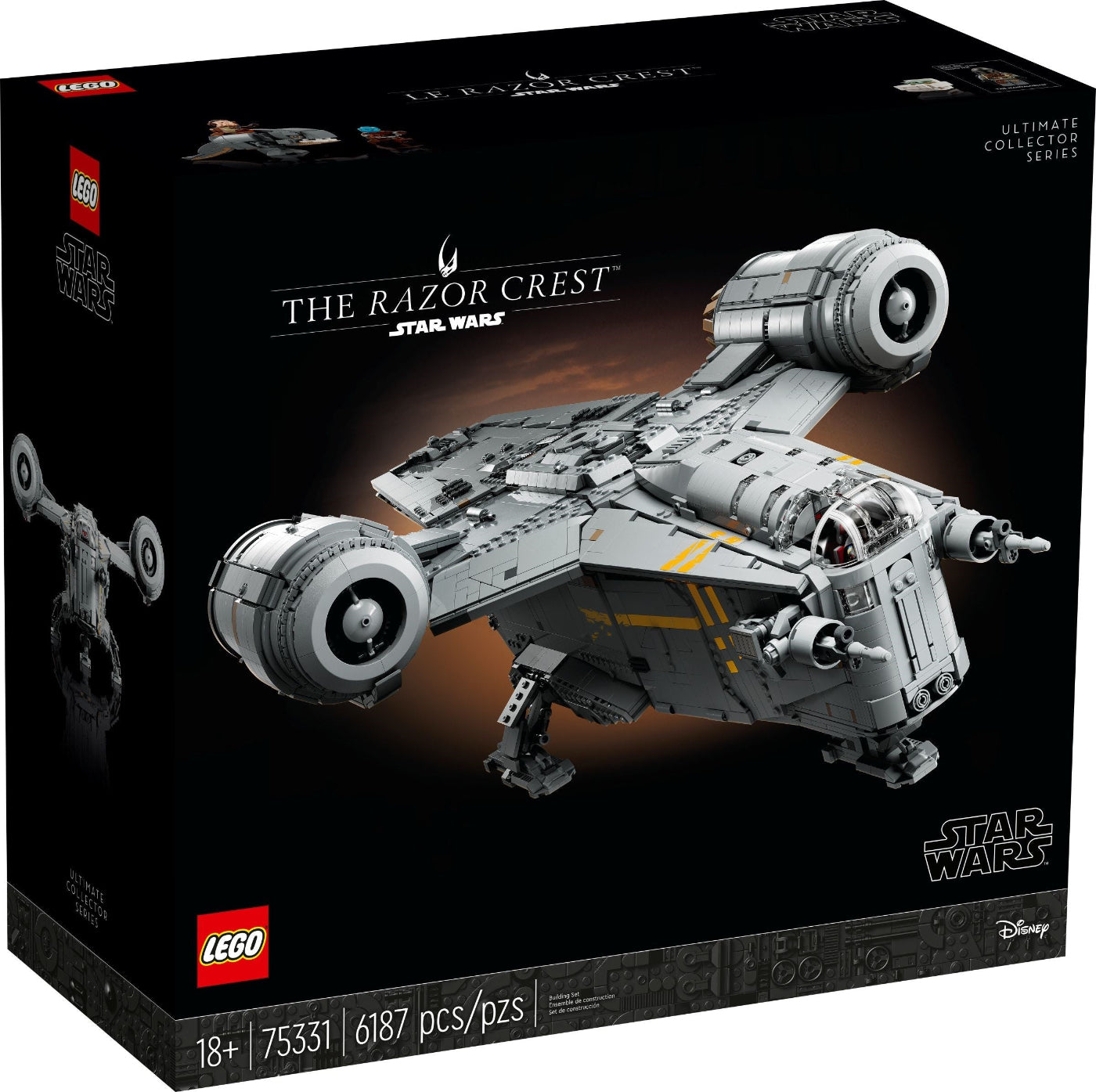 Tak84 ページ　SCO-243/CG,SCO-243/CB Star Wars The Razor Crest, UCS 75331 – Bricker King