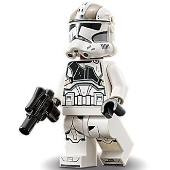 This LEGO minifigure is called, Clone Trooper Gunner, 212th Attack Battalion (Phase 2) *Never assembled, including blaster. It's minifig ID is sw1236.