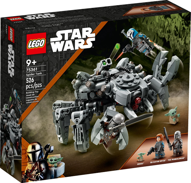 Box art for LEGO Star Wars Spider Tank 75361