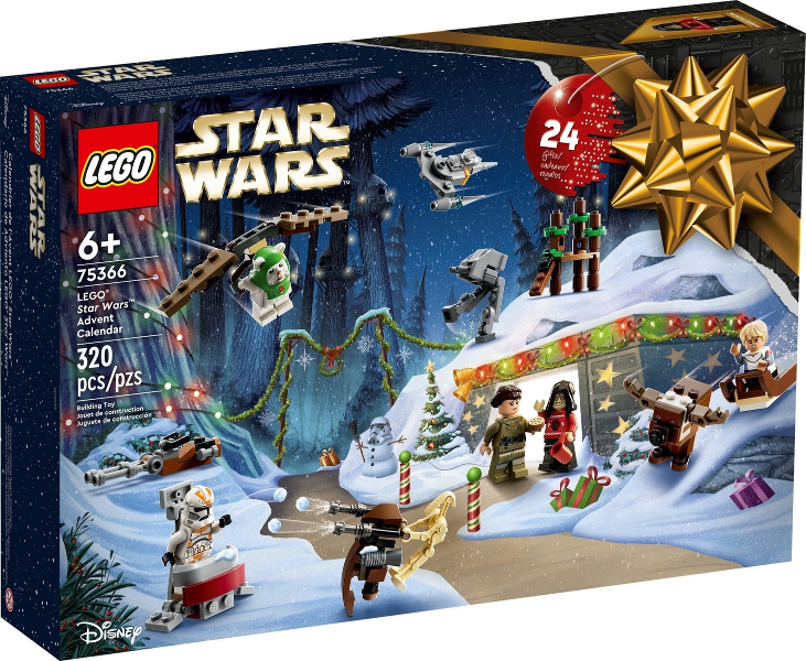 Box art for LEGO Holiday & Event Advent Calendar 2023, Star Wars 75366