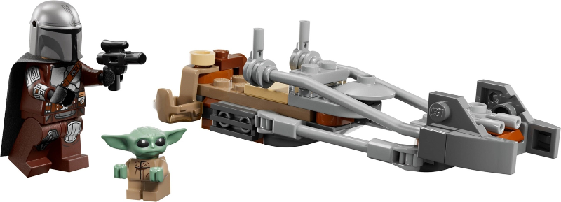 Star Wars The Mandalorian & Grogu's Speeder Bike 75436 – Bricker King