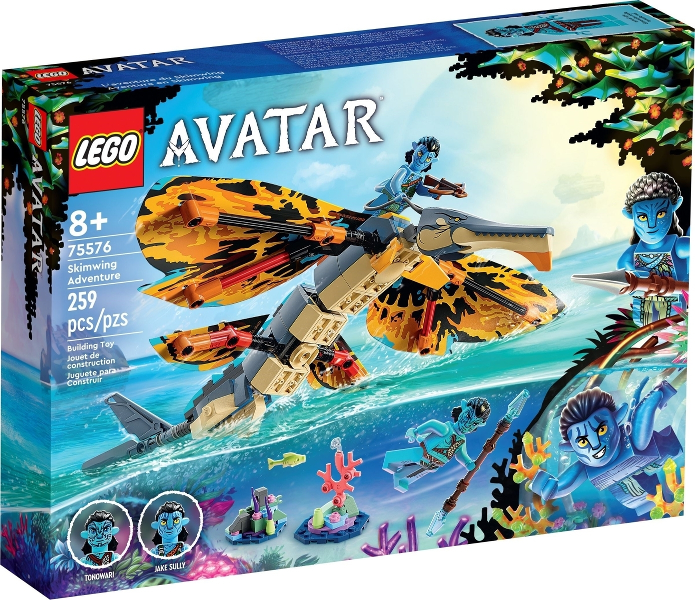 Box art for LEGO Avatar Skimwing Adventure 75576