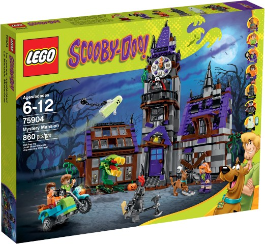 Box art for LEGO Scooby-Doo Mystery Mansion 75904