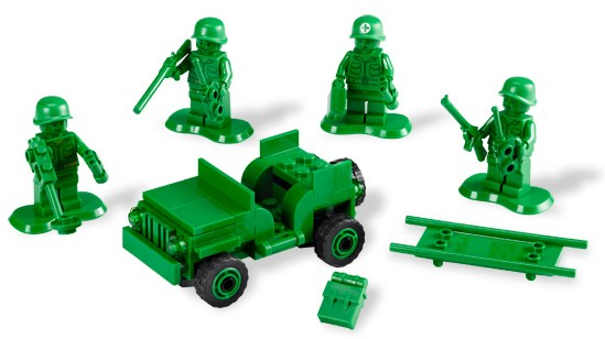 Display for LEGO Toy Story Army Men on Patrol 7595
