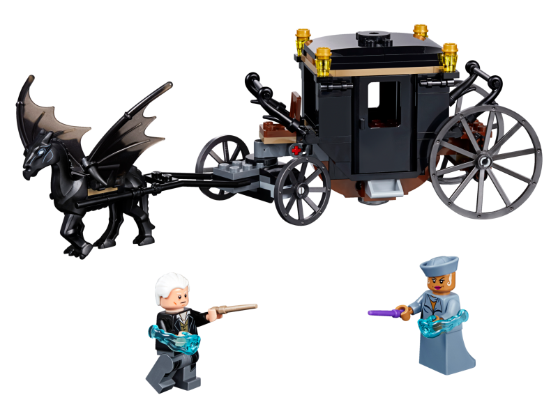 Display for LEGO Harry Potter Grindelwald's Escape 75951