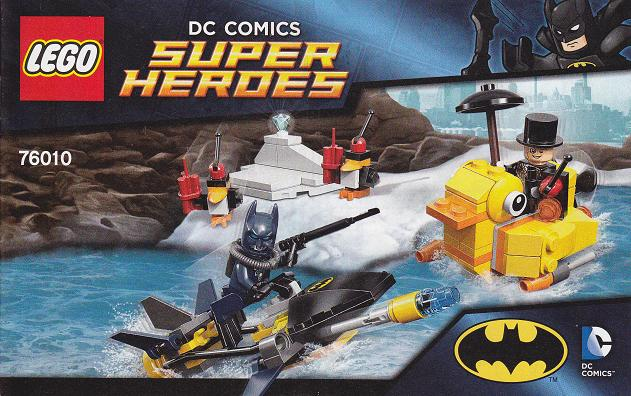 Instructions for LEGO (Instructions) for Set 76010 Batman: The Penguin Face off  76010-1