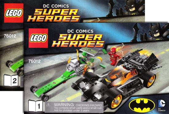 Instructions for LEGO (Instructions) for Set 76012 Batman: The Riddler Chase  76012-1