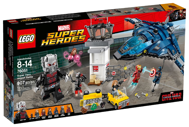 Box art for LEGO Super Heroes Super Hero Airport Battle 76051