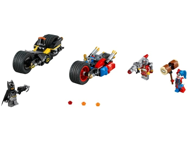 Display for LEGO Super Heroes Gotham City Cycle Chase 76053