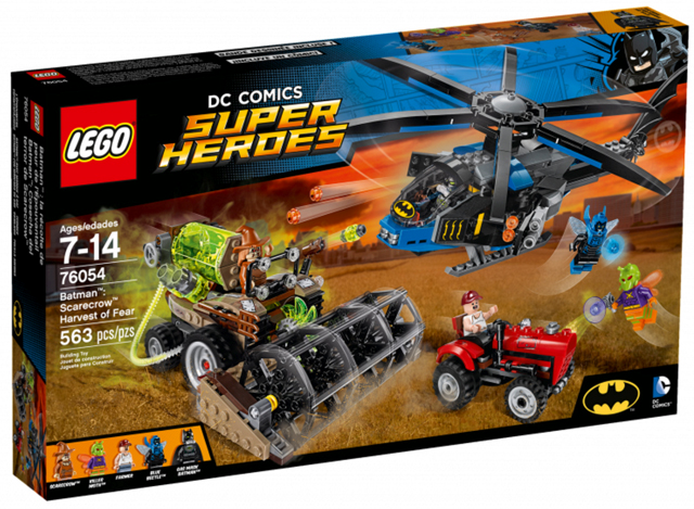 Box art for LEGO Super Heroes Batman: Scarecrow Harvest of Fear 76054