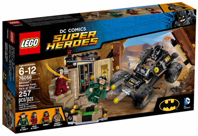 Box art for LEGO Super Heroes Batman: Rescue from Ra's al Ghul 76056