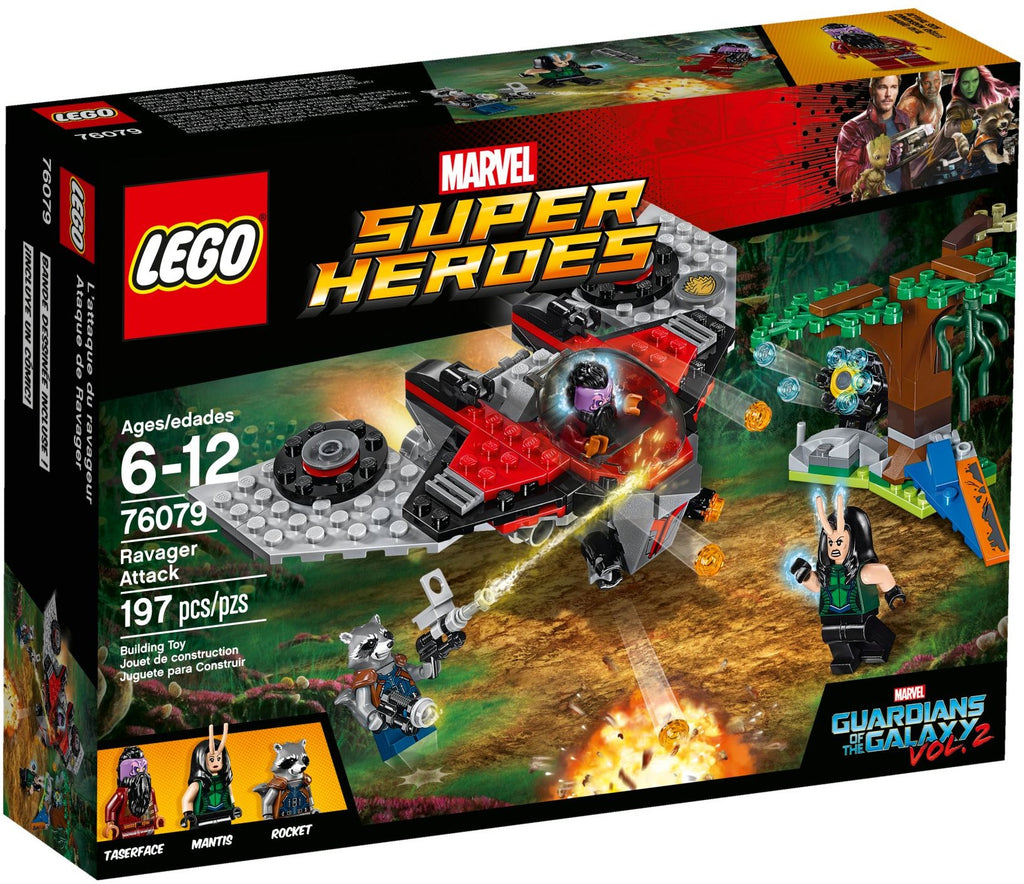 Box art for LEGO Marvel Super Heroes Ravager Attack 76079