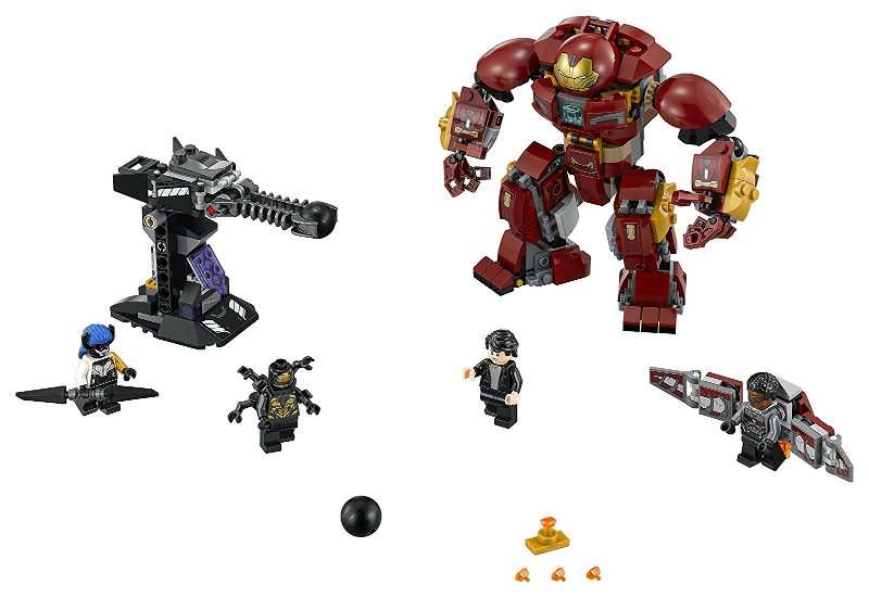 Display for LEGO Super Heroes The Hulkbuster Smash-Up 76104