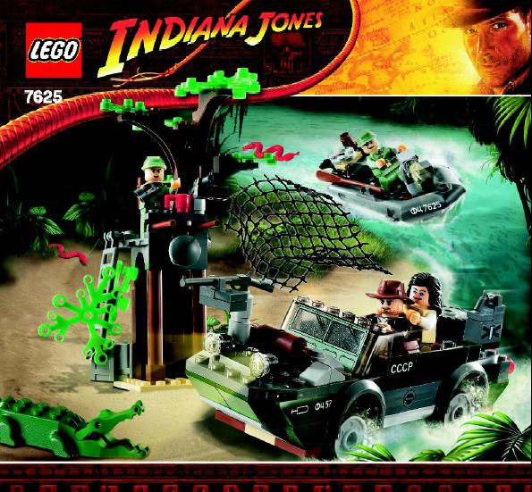 Instructions for LEGO (Instructions) for Set 7625 River Chase  7625-1