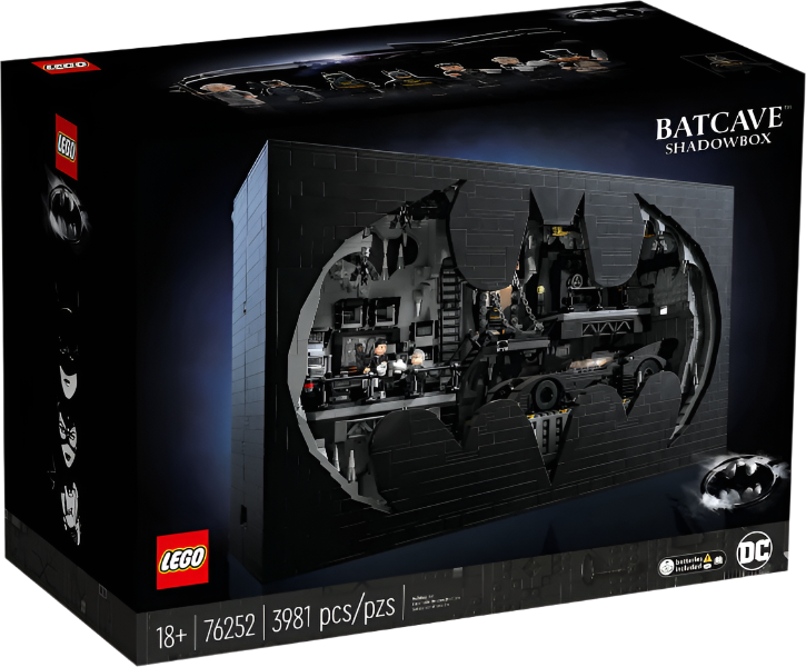 Super Heroes Batcave, Shadow Box 76252 – Bricker King