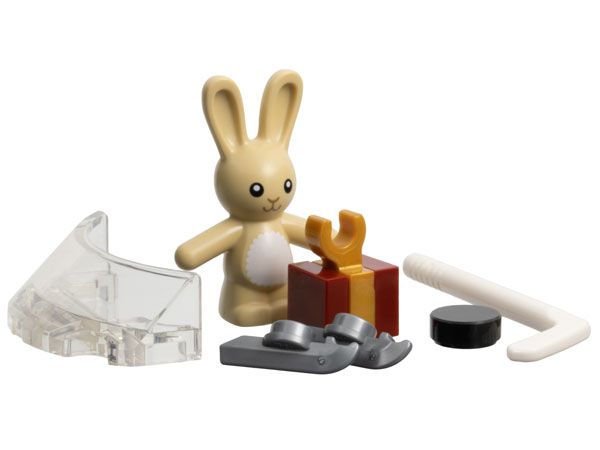 Box art for LEGO Holiday & Event Advent Calendar 2023, Super Heroes, Avengers (Day 14), Ice Hockey Accessories with Bunny 76267-15