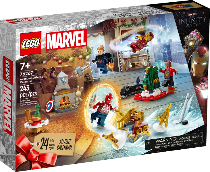 Box art for LEGO Holiday & Event Advent Calendar 2023, Super Heroes, Avengers 76267