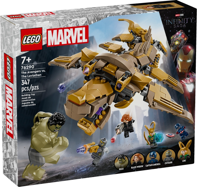 Box art for LEGO Super Heroes The Avengers vs. The Leviathan 76290