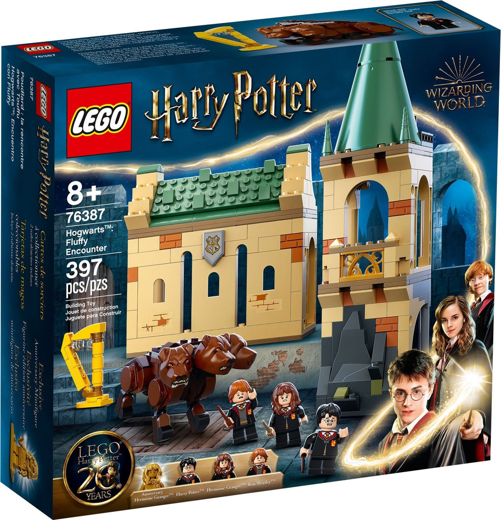 Box art for LEGO Harry Potter Hogwarts Fluffy Encounter 76387