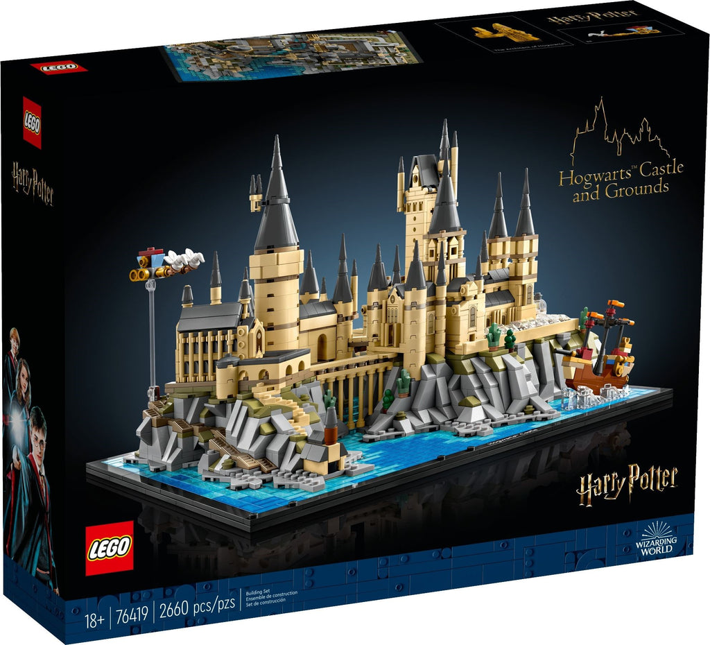 Box art for LEGO Harry Potter Hogwarts Castle and Grounds 76419