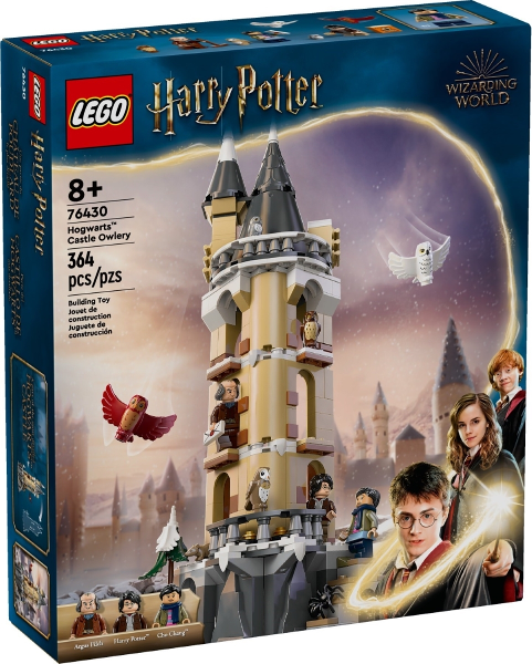 Box art for LEGO Harry Potter Hogwarts Castle Owlery 76430