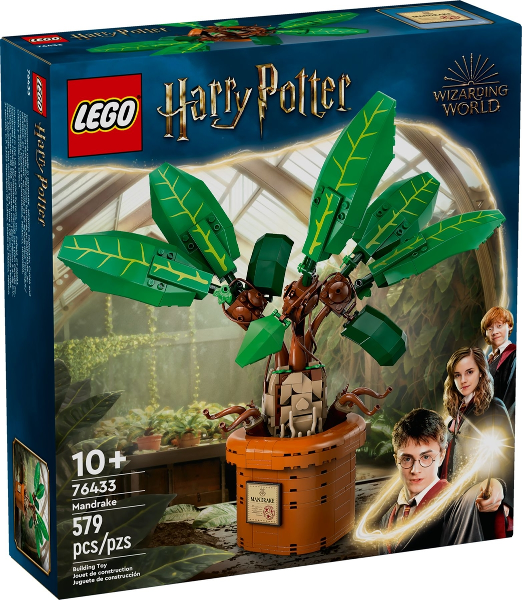 Box art for LEGO Harry Potter Mandrake 76433