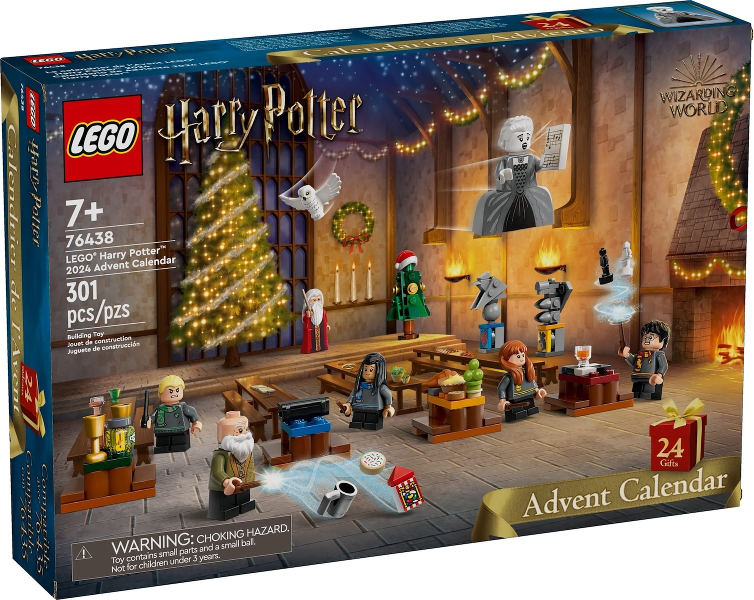 Box art for LEGO Holiday & Event Advent Calendar 2024, Harry Potter 76438