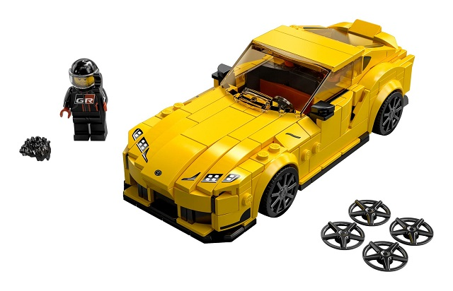 Display for LEGO SPEED CHAMPIONS Toyota GR Supra 76901