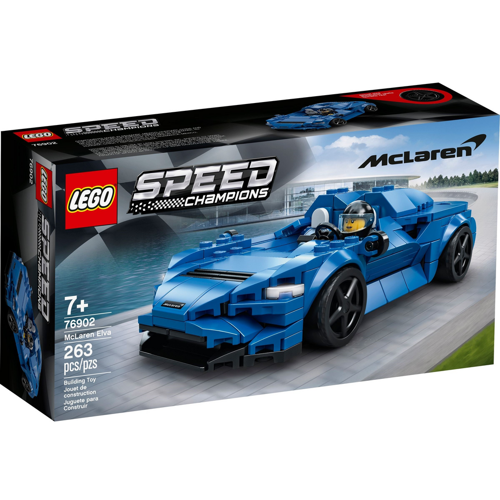 Box art for LEGO Speed Champions McLaren Elva 76902