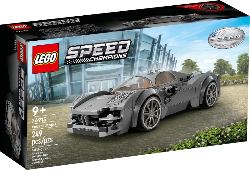 Box art for LEGO SPEED CHAMPIONS Pagani Utopia 76915