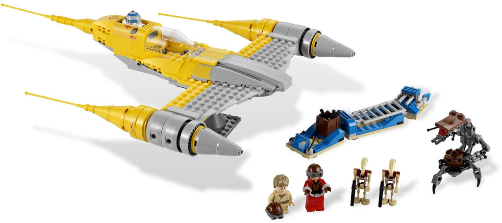 Display for LEGO Star Wars Naboo Starfighter 7877