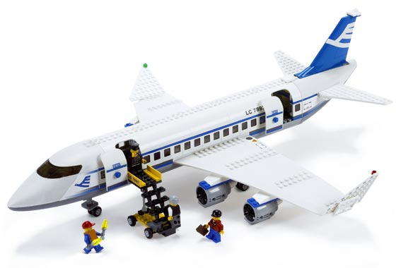 Display for LEGO City Passenger Plane 7893