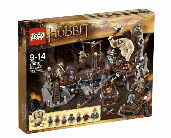 Box art for LEGO The Hobbit and The Lord of the Rings The Goblin King Battle 79010