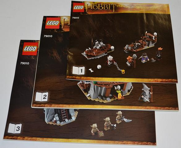 Instructions for LEGO (Instructions) for Set 79010 The Goblin King Battle  79010-1