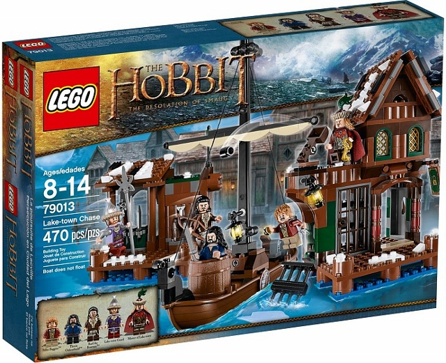 Box art for LEGO The Hobbit and The Lord of the Rings Lake-town Chase 79013