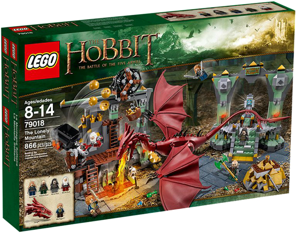 Box art for LEGO The Hobbit and The Lord of the Rings The Lonely Mountain 79018