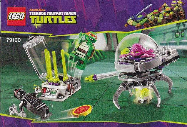 Instructions for LEGO (Instructions) for Set 79100 Kraang Lab Escape  79100-1