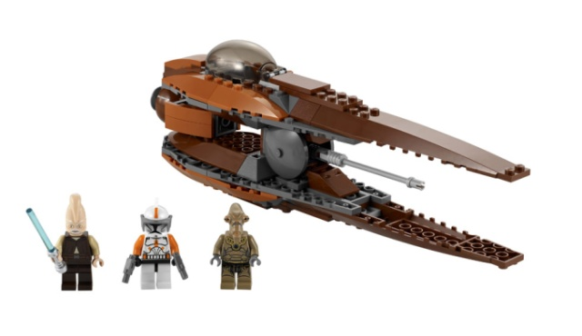 Display for LEGO Star Wars Geonosian Starfighter 7959