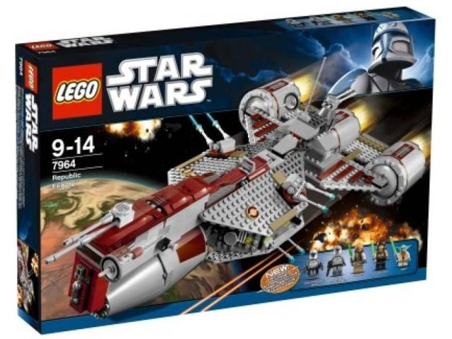 Box art for LEGO Star Wars Republic Frigate 7964